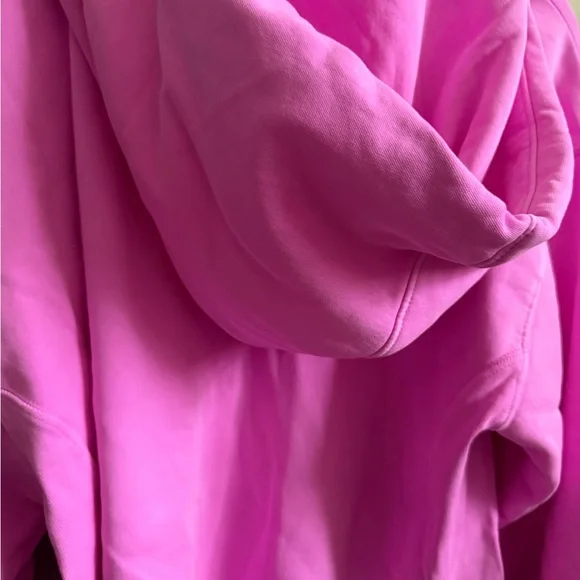 GAP Vibrant Pink Women's Cropped Hoodie - Picture 8 of 8